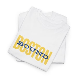 Boston Bound T-shirt - Boston Marathon-shirt - Cadeau voor Boston Marathon Qualifier