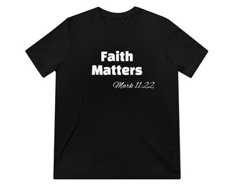 Camiseta unisex de triple mezcla