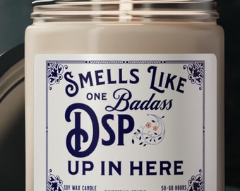 Funny DSP Scented Soy Candle, Smells Like Candle, DSP Gift, Direct Support Professional, Appreciation Gift, Caregiver Healthcare Worker
