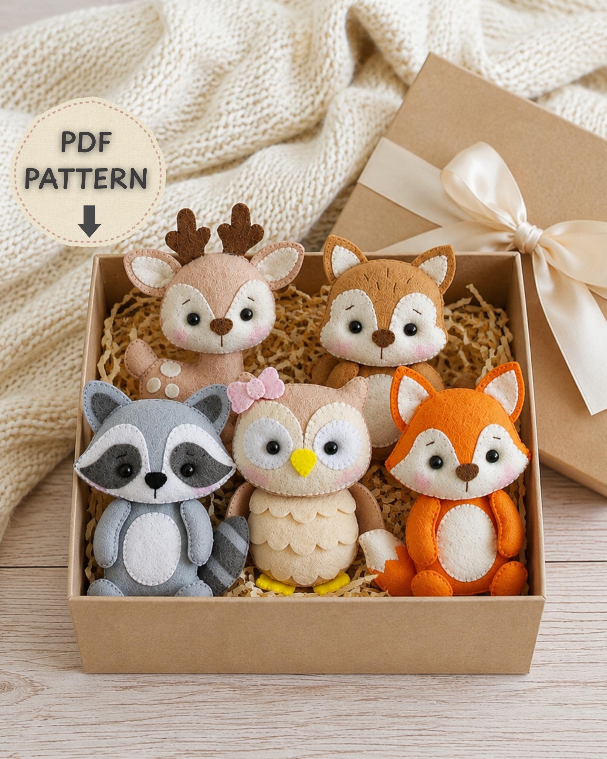 フェルトのキツネ - Etsy 日本