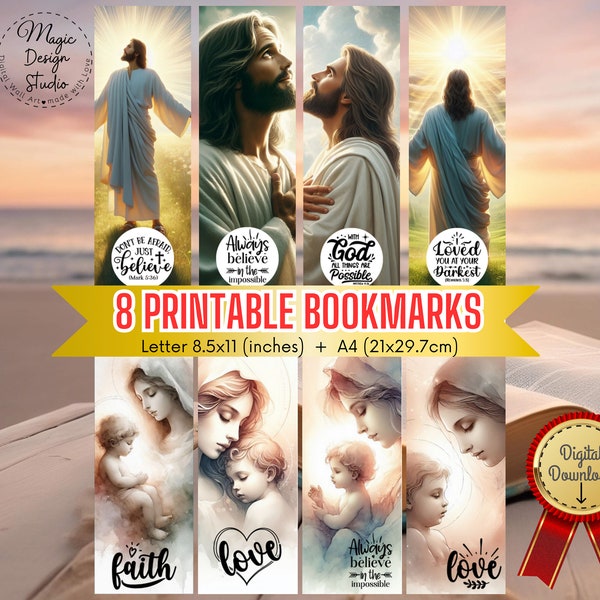 Christian Bookmarks - Etsy