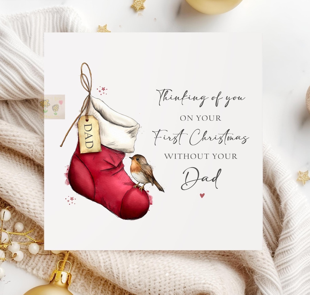 First Christmas Without Your Loved One Card, Thinking of You