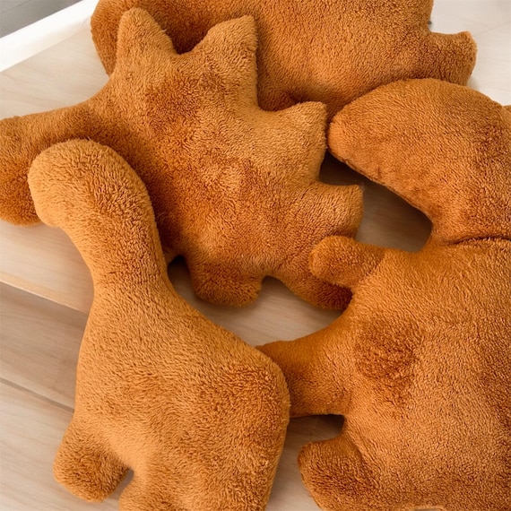 Set Di 2 Cuscini Decorativi Per La Camera Dei Bambini Con Motivo Dino In Cotone Beige E Blu Gambir 82418384
