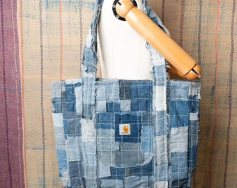 Bolso tote Carhartt personalizado y reciclado