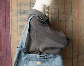 Bolso de hombro Carhartt reciclado personalizado – Mini bolso de trabajo Y2K