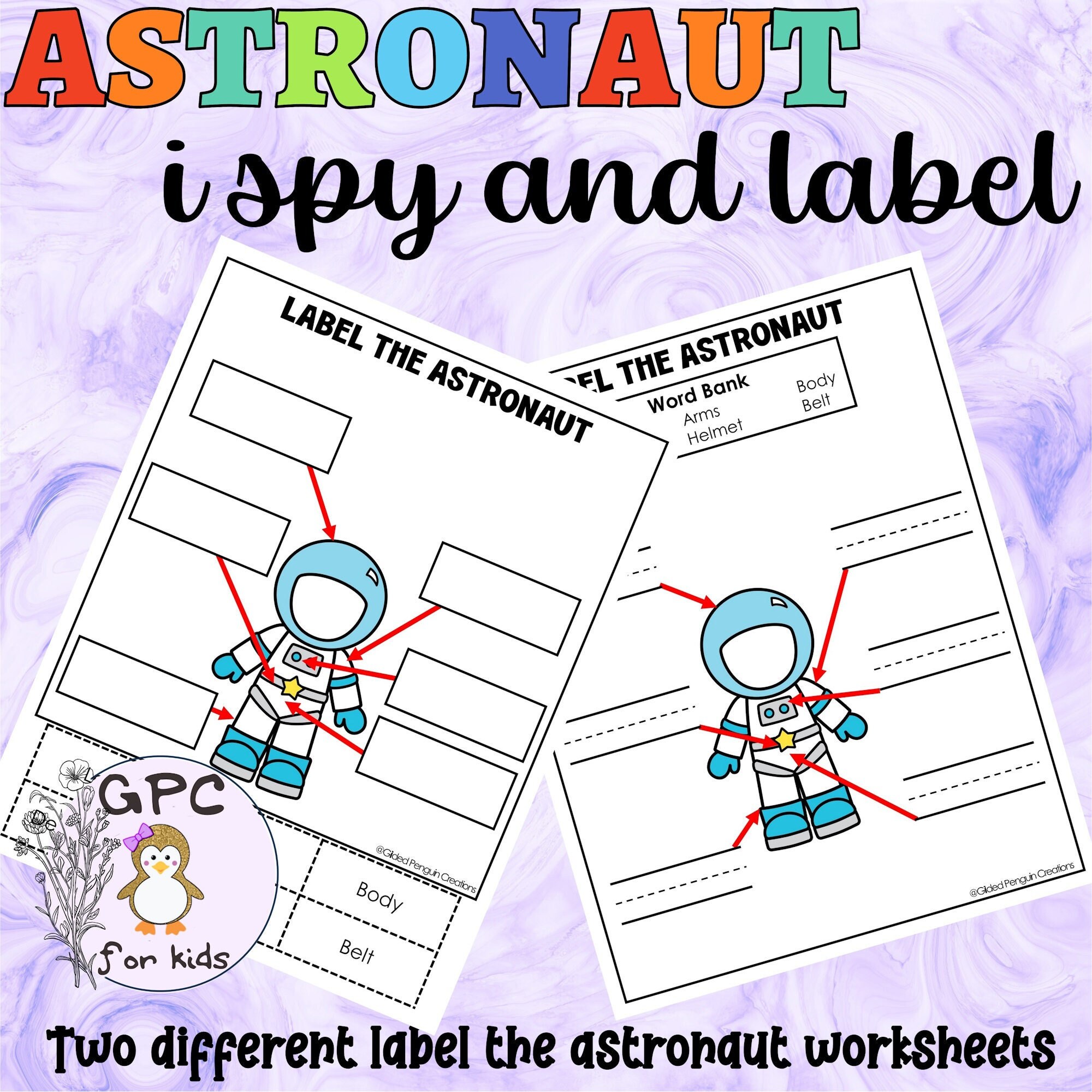 Astronaut Math Worksheets Count and Graph and Label the Astronaut for ...