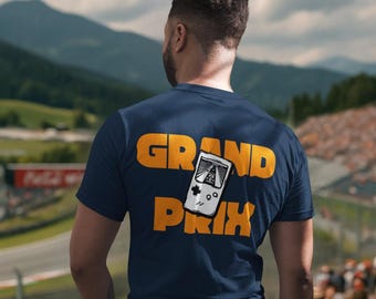 Retro Arcade Racing T-Shirt: Von Spielen inspiriertes Motorsport-T-Shirt