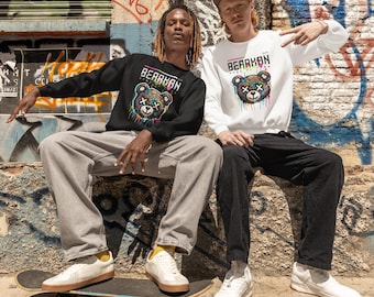 Sudadera unisex con cuello redondo "Rookie Edition" de Ollie Bearman: un estilo urbano vibrante que se fusiona con la pasión por la F1