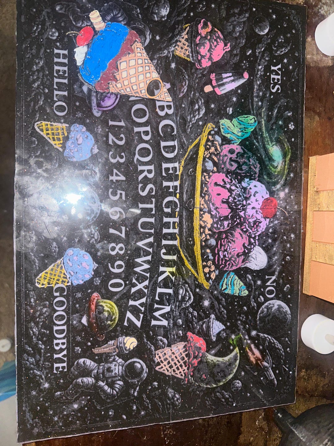 Sundae Cosmic Cosmic Sundae Spirit Board – Galactic Dessert Edition - Etsy