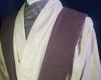 Jedi Cosplay Tunic Set! Two Tunics, Tabard and Fabric Belt!!