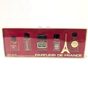 Mini Perfumes Set France - Etsy