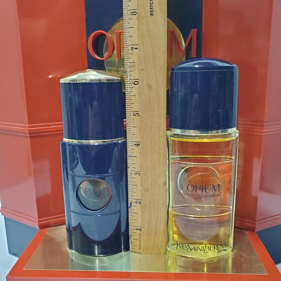 Vtg YSL Opium Pour Homme MEN Double Factice Dummy… - image 8