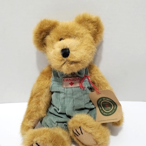 Vtg Boyds&#39; Bears Rare Retired Canadian Exclusive The Archive Collection AP Gold