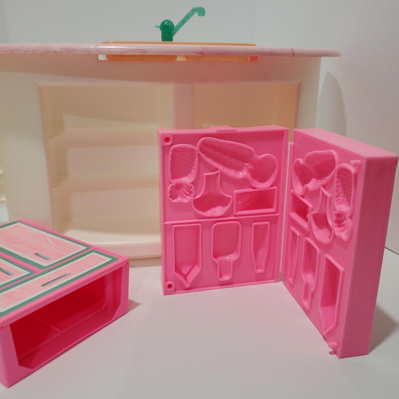 Barbie Glitzer-Knete Haus - 5 Farben Mit Schablonen Für Kreative Kids