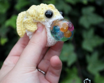 Crochet Pattern: Pudge the Pufferfish (No Sew)