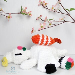Crochet Pattern: Nori the Sushi Dragon