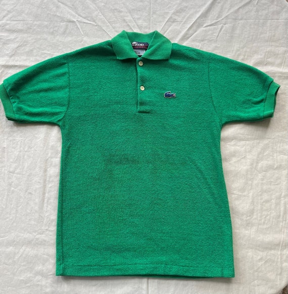 Childrens Green Izod Lacoste Terry Cloth Polo Shirt Etsy