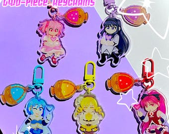 Magical Girl Two-Piece Keychains [PMMM]