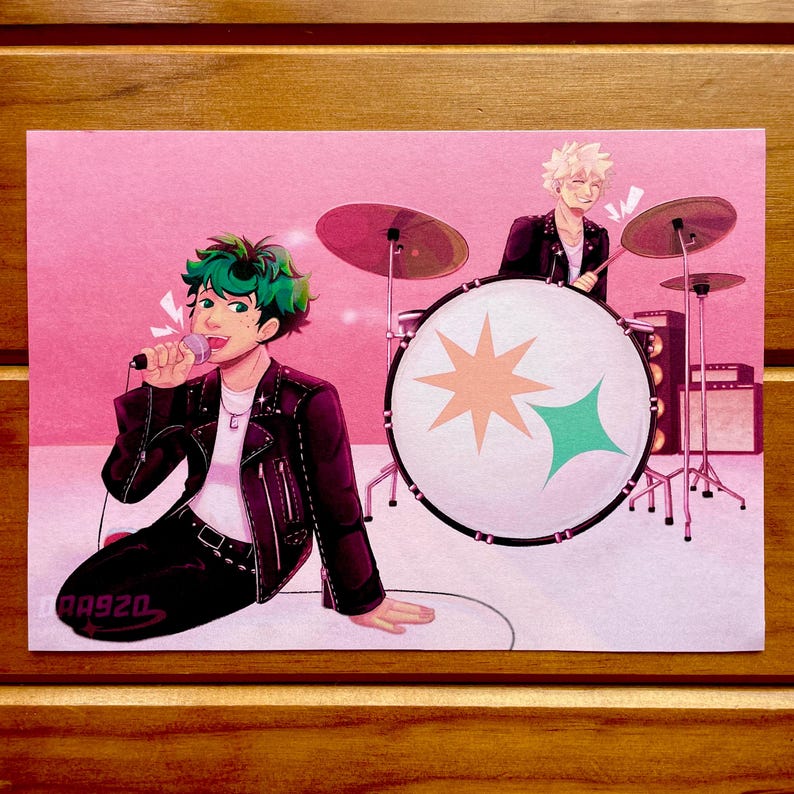 BKDK [my Hero Academia] Prints - Etsy