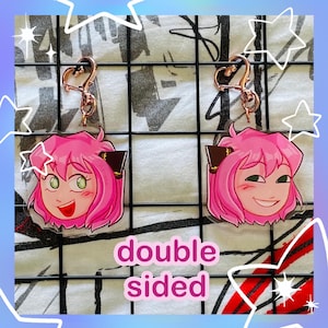 Anya [SpyxFamily] Double-sided Keychain