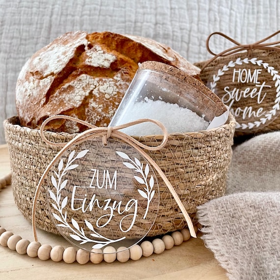 HOMJOY Brotkorb Aus Baumwolle - Stilvolles Geschenk Zum Einzug