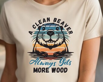 Funny Team Beaver Pun T-Shirt. Family Joke Sarcastic Tee Funny Team Beaver Pun T-Shirt. Family Joke Sarcastic Tee
