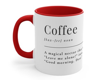 Definition "Coffee" Mug, 11oz