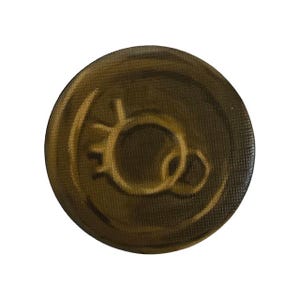 Fear & Hunger Coin - Button badge