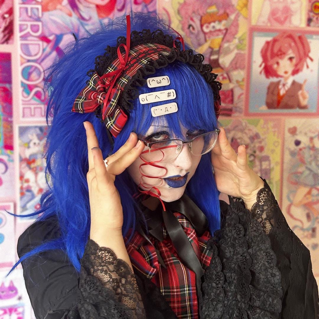 Kaomoji Hair Clip <3 - Etsy