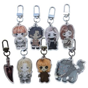 Fear & Hunger Inspired Keychain