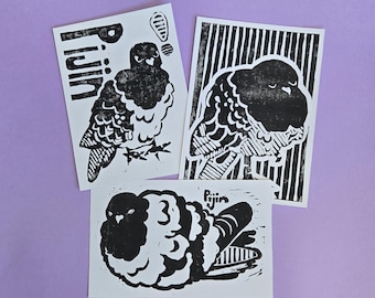 Pijin lino print