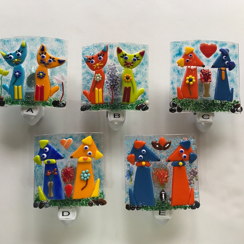 Cute Cat Night Lights - Etsy