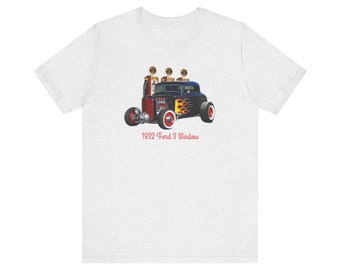 1932 Ford 3 Window, Muscle Car Tshirt, mens tshirt, car guy shirt, Muscle Car Tshirt, Gift For Car Guy, classic car shirt