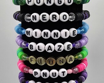 Custom Horse Name Beaded Bracelet