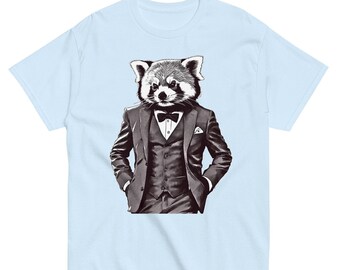 Red panda Shirt Mens Shirts red panda T Shirt Birthday Gift Graphic Tee Funny Shirt Boyfriend Gift Brother Gift Stylish red panda Mens Shirt