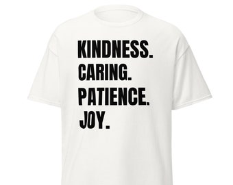 Personalized gift for her kindness, caring, patience, joy, shirt - Mothers Day Gift. Gift for her