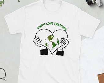 T-Shirt Earth, Love, Preserve