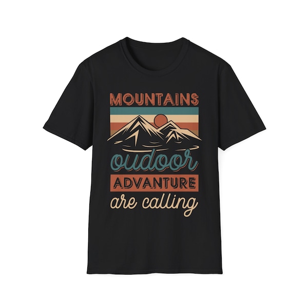 montains are calling shirt, mountain adventure shirt, mountain lover shirt, summer mountain shirt, nature mountain shirt, gift for mountain
