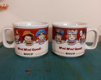 2 Campbells soup mugs