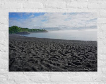 Fotografía de Black Beach, Lago Superior, Minnesota: Póster e impresión en lienzo