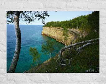 Fotografía de Pictured Rocks National Lakeshore: póster e impresión en lienzo