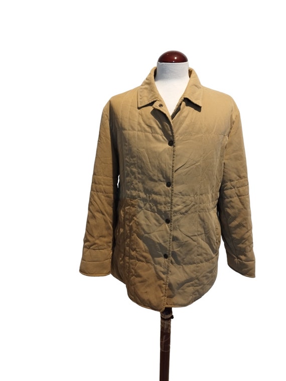 Burberry vintage 80s 90s women's jacket size 46 L… - image 1
