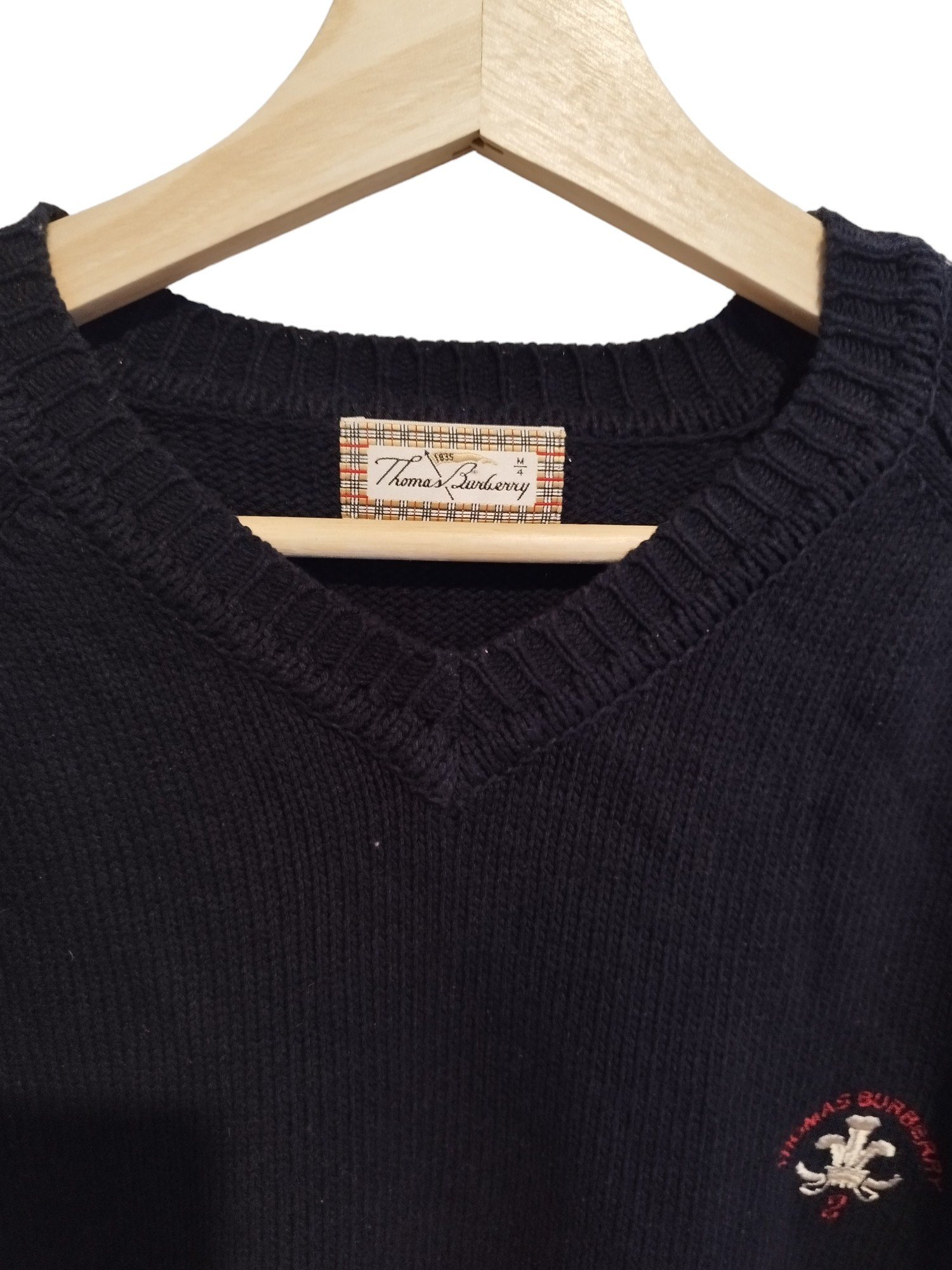 VINTAGE THOMASBURBERRY SWEATER - Etsy