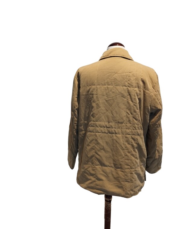Burberry vintage 80s 90s women's jacket size 46 L… - image 3