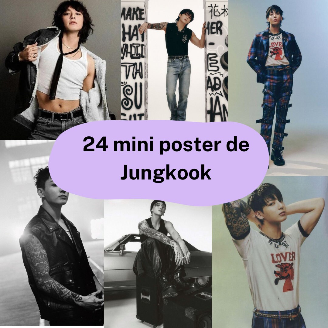 BTS Galaxy POP-UP STUDIO Mini Poster Complete 8 Sheets Set