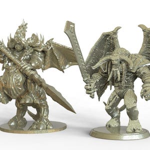 Demons Lord Kazzak- Mannoroth, Warcraft 3, package, World of Warcraft STL Price Performance Products