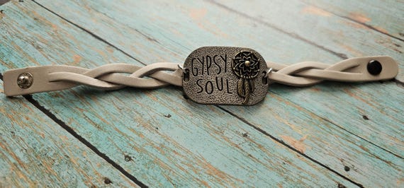 Leather braided mystery bracelet