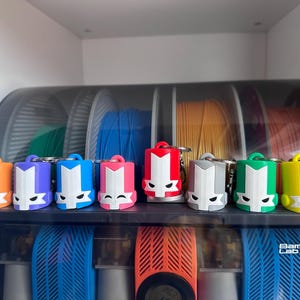 Choose Your Castle Crashers Knight | 3D Printed Gamer Keychain & Backpack Charm