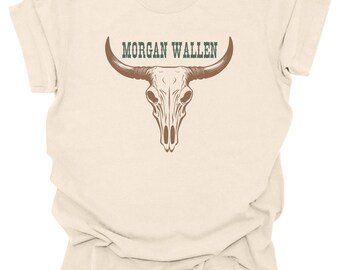 Morgan Wallen Graphic T-shirt with colored graphics