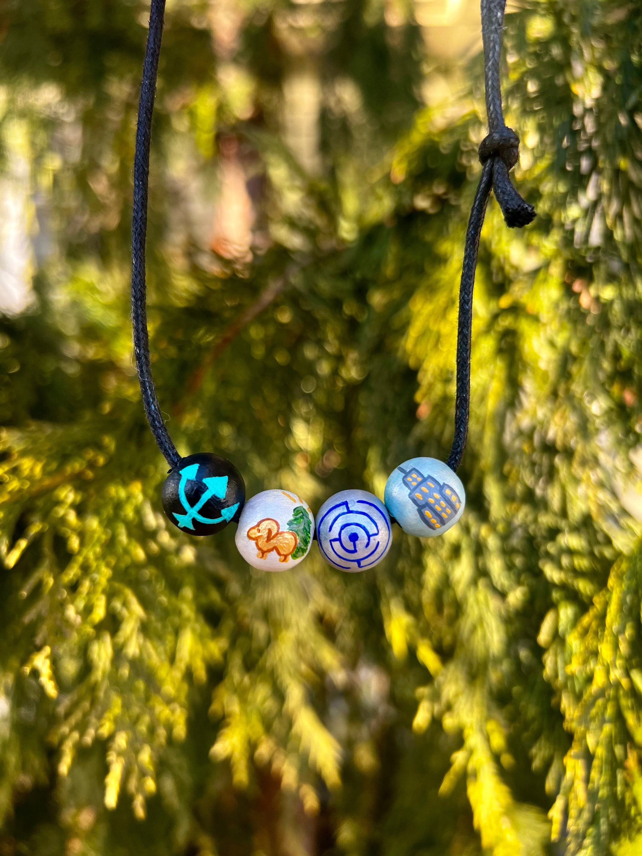 Calvas Percy Jackson Camp Half Blood Coin Necklace - Vintage Style Pendant With 50cm Chain, Unisex
